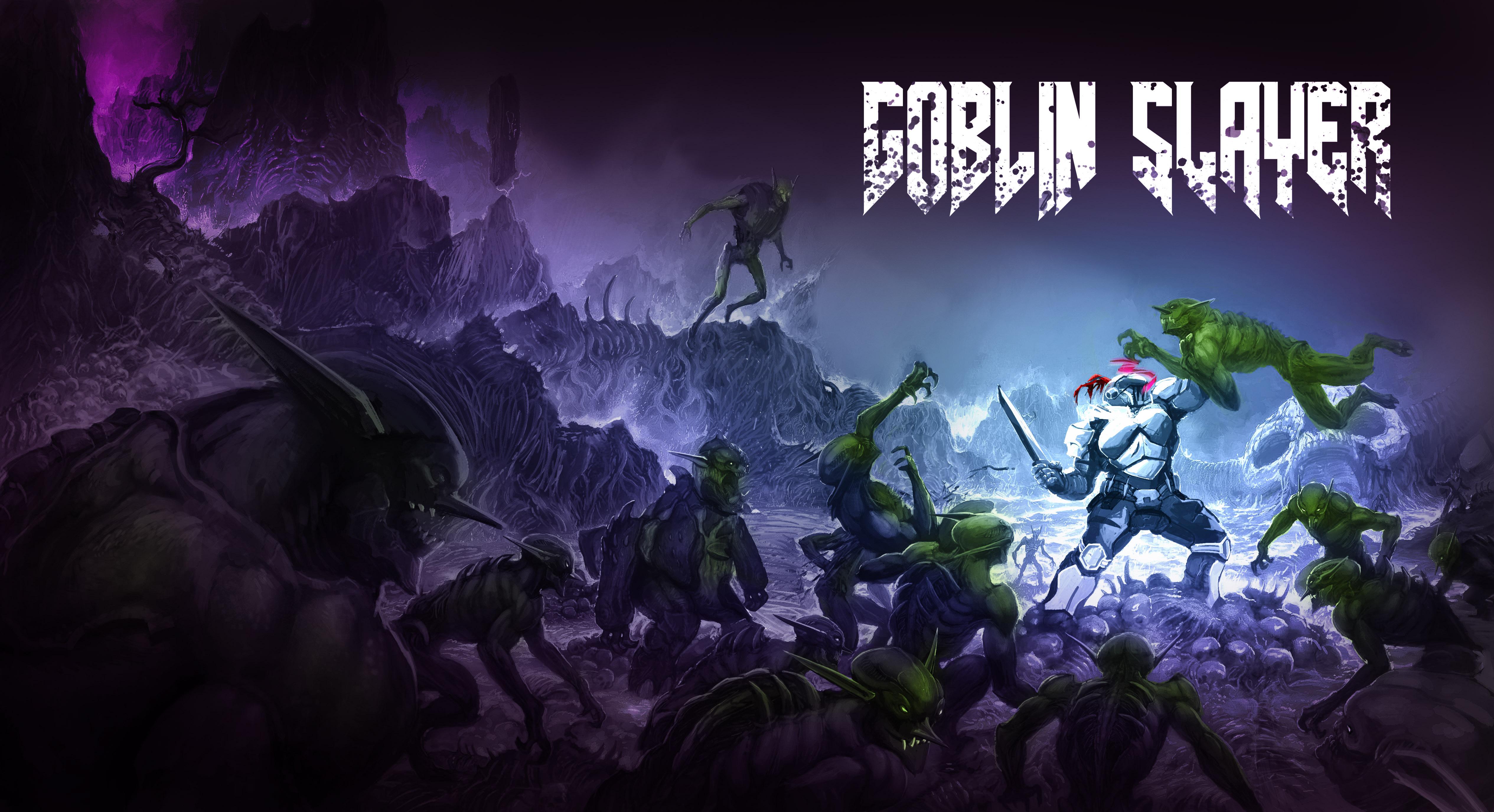 5060x2752 Doom (2016), Goblin Slayer, Crossover, Doom wallpaper
