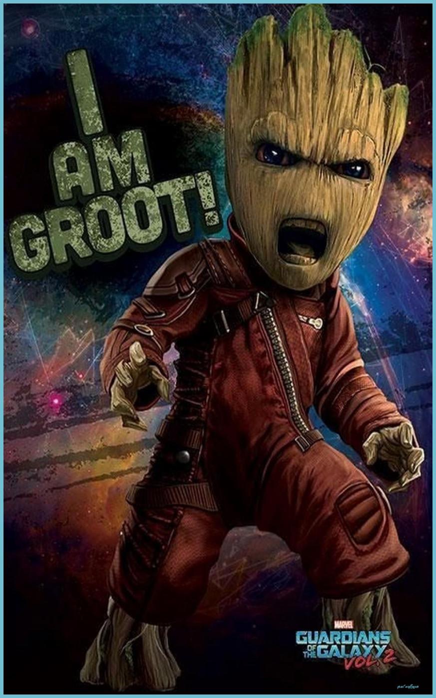 873x1396 Baby Groot Wallpaper Art Für Android Herunterladen
