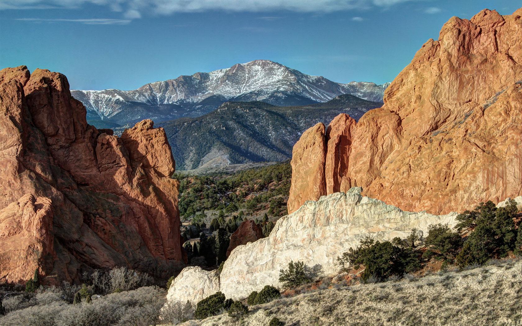 1680x1050 Pikes peak wallpaper