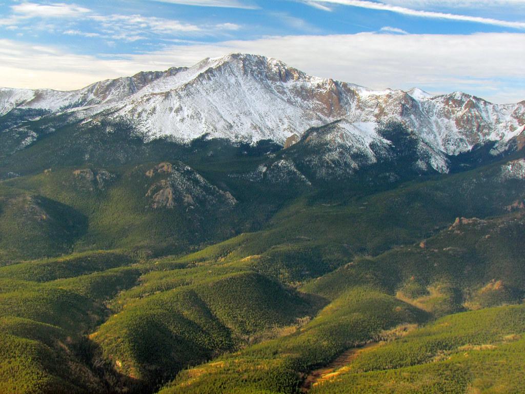 1024x768 North Face: Pike's Peak: Colorado Springs, Colorado (CO)