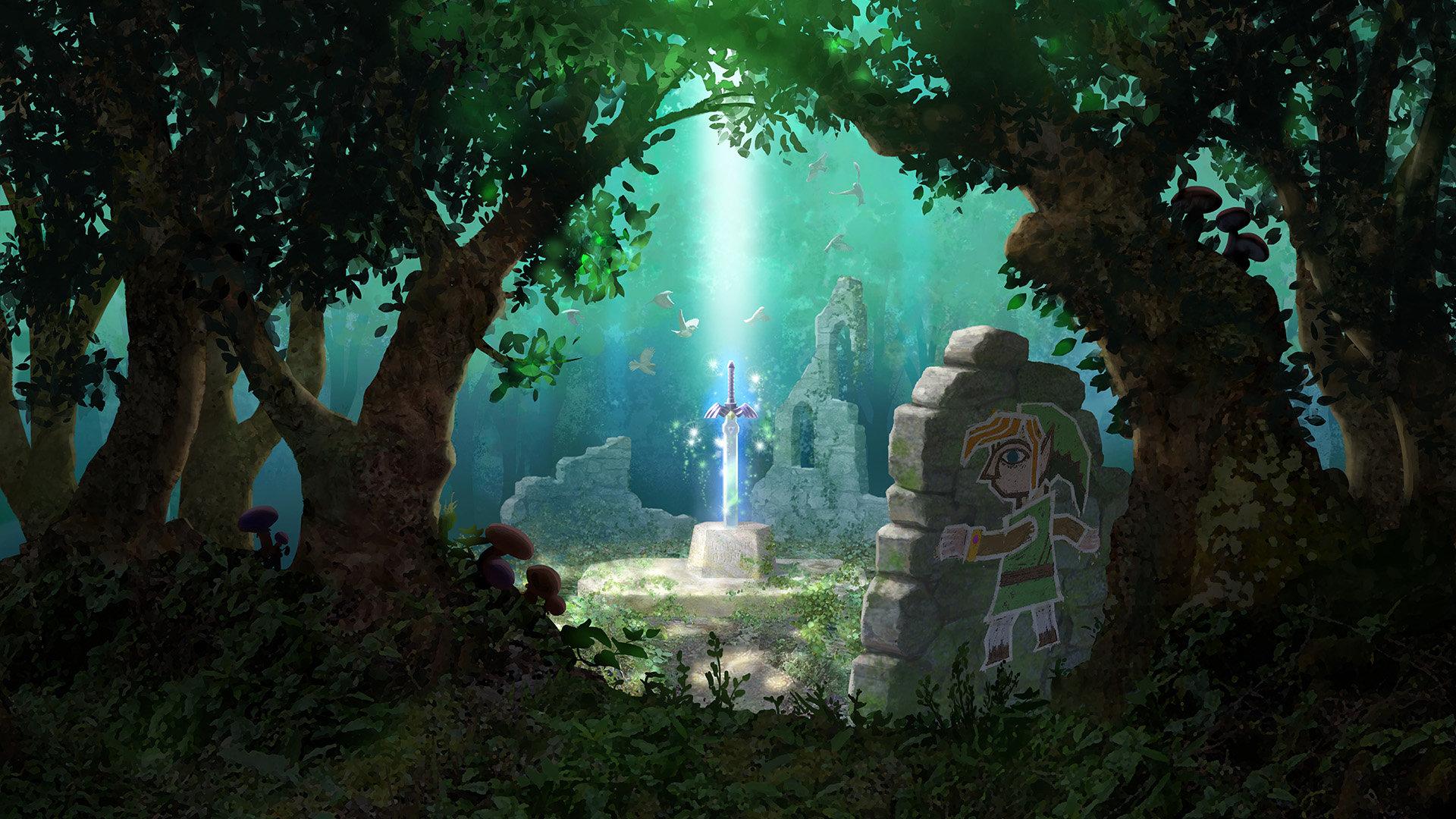 1920x1080 The Legend Of Zelda: A Link Between Worlds wallpaper HD for desktop background