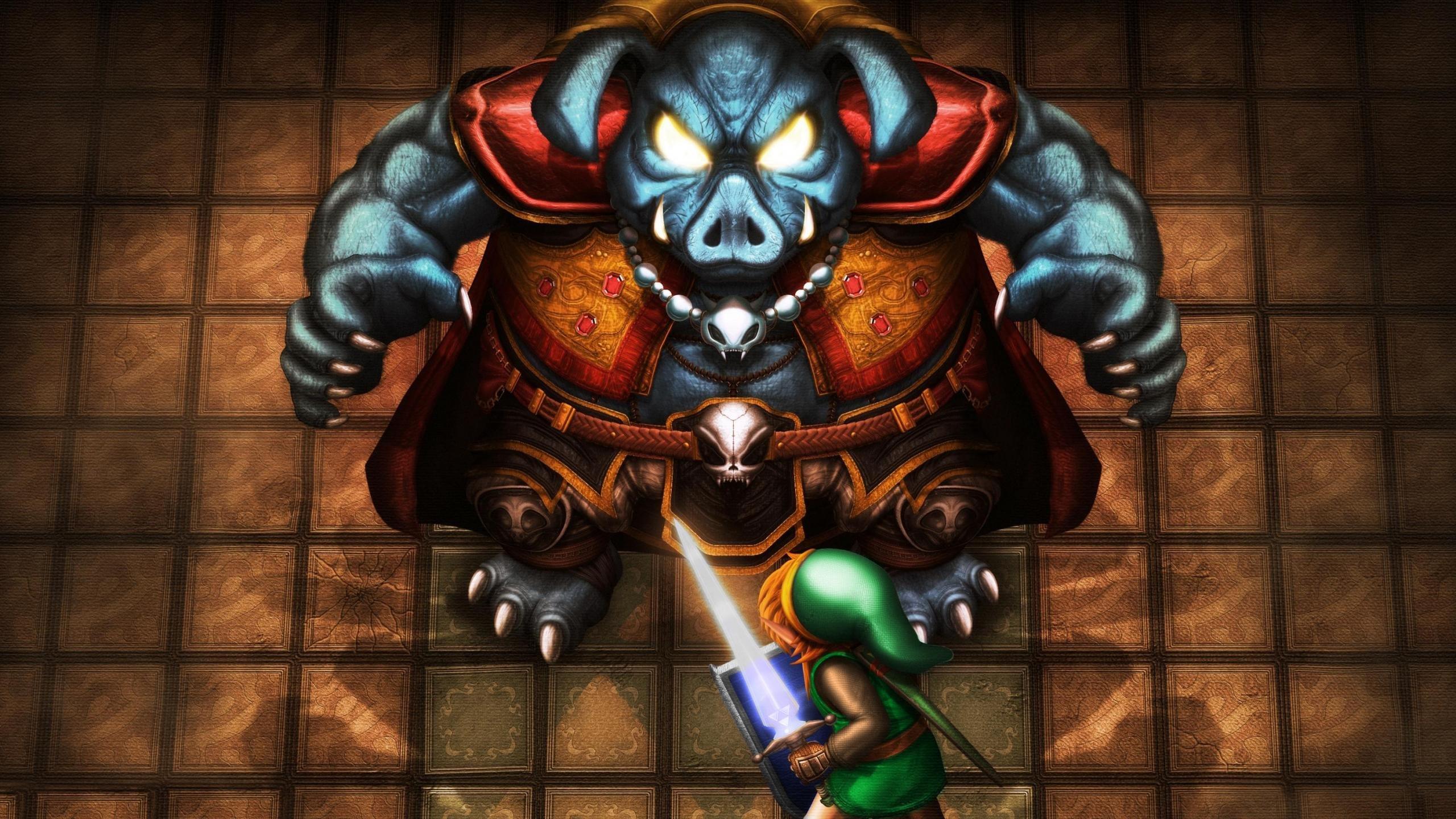 2560x1440 The Legend Of Zelda: A Link To The Past wallpaper HD for desktop background