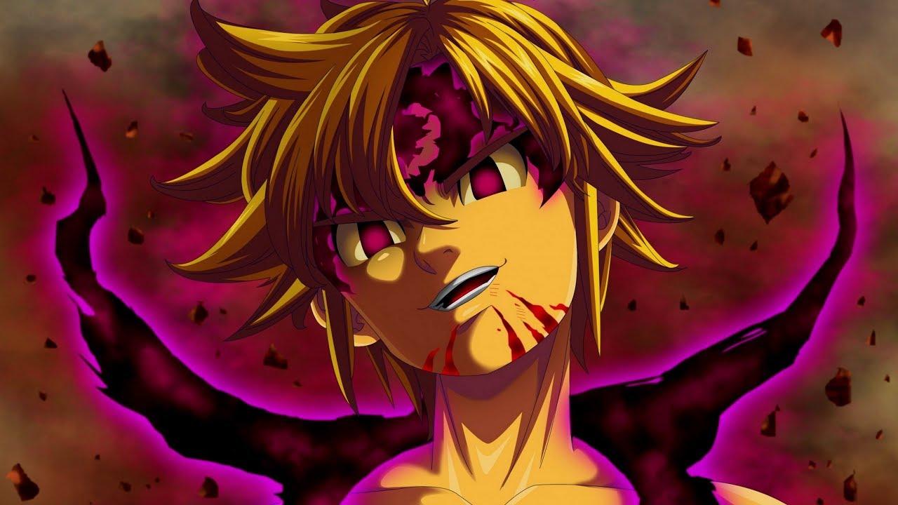 1280x720 Meliodas Demon Assault Mode HD Wallpaper