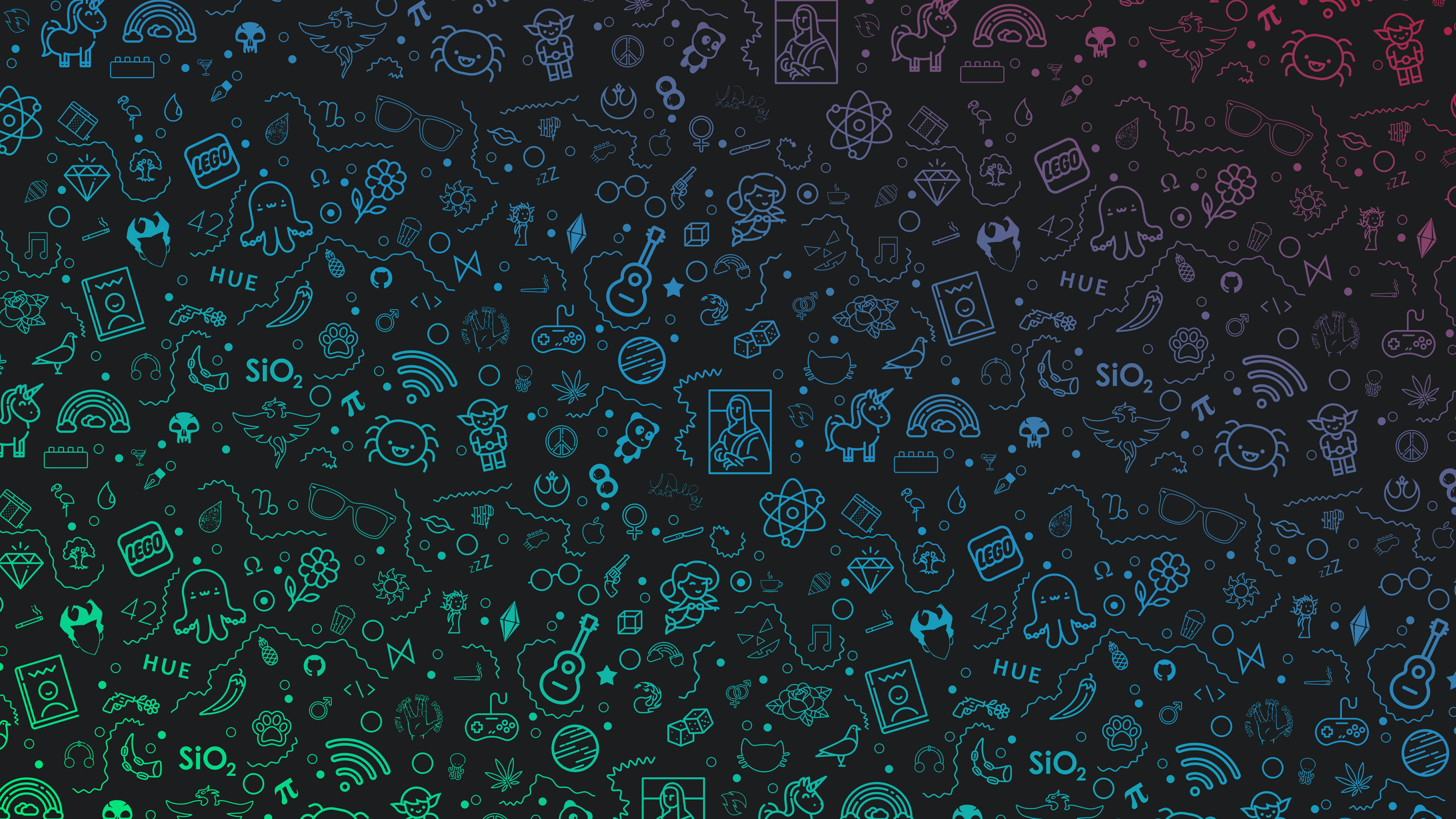3840x2160 Icon Wallpaper