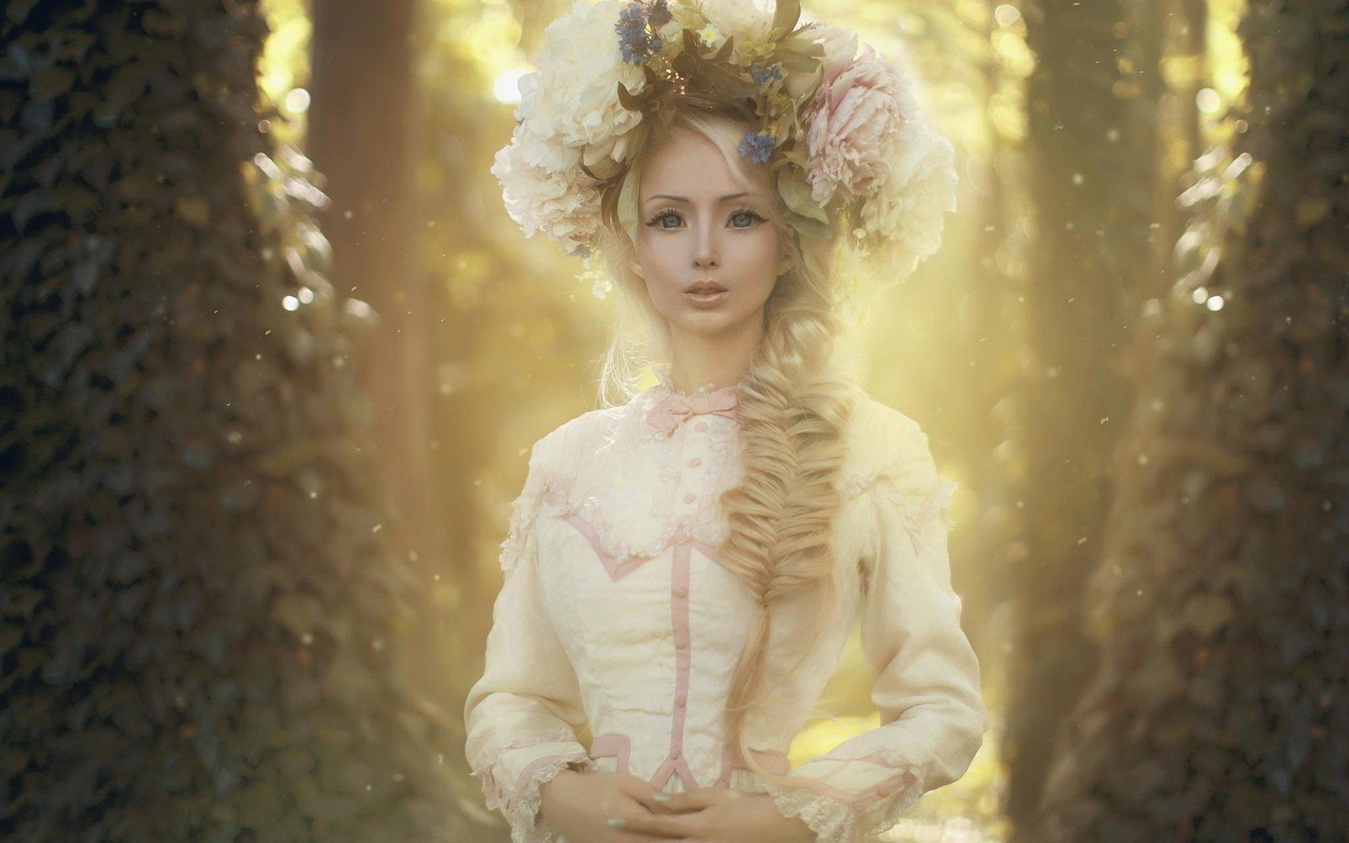 1920x1200 Renaissance Fantasy Girl in Forest HD Wallpaper