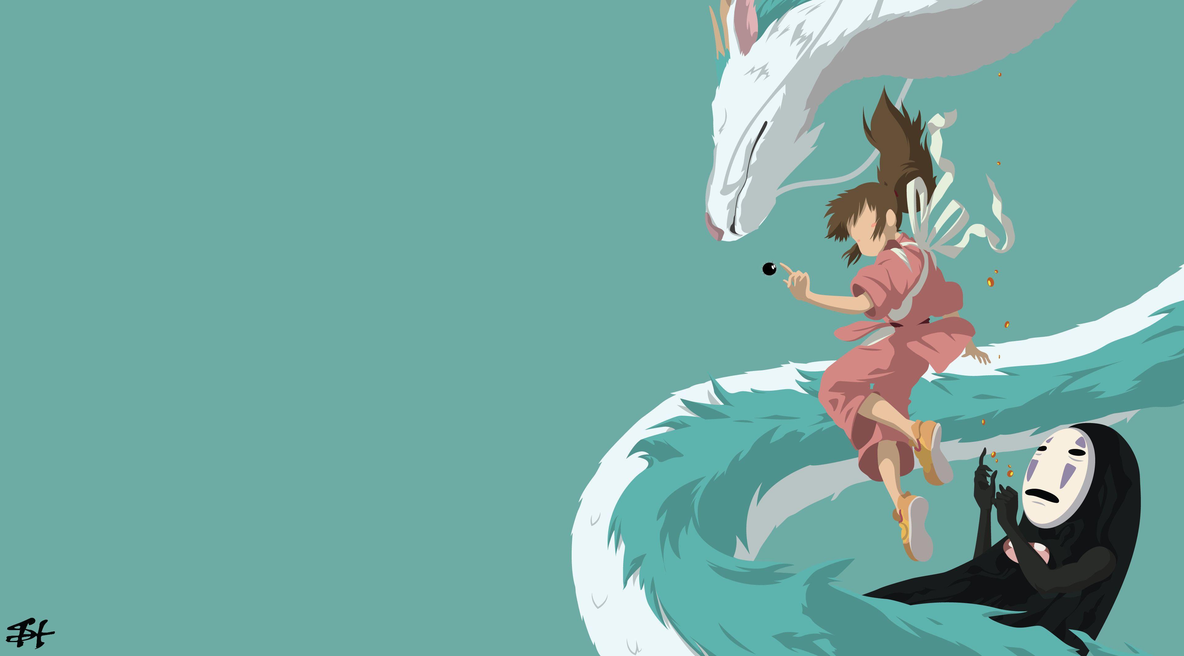 3840x2129 Studio Ghibli Laptop Wallpaper