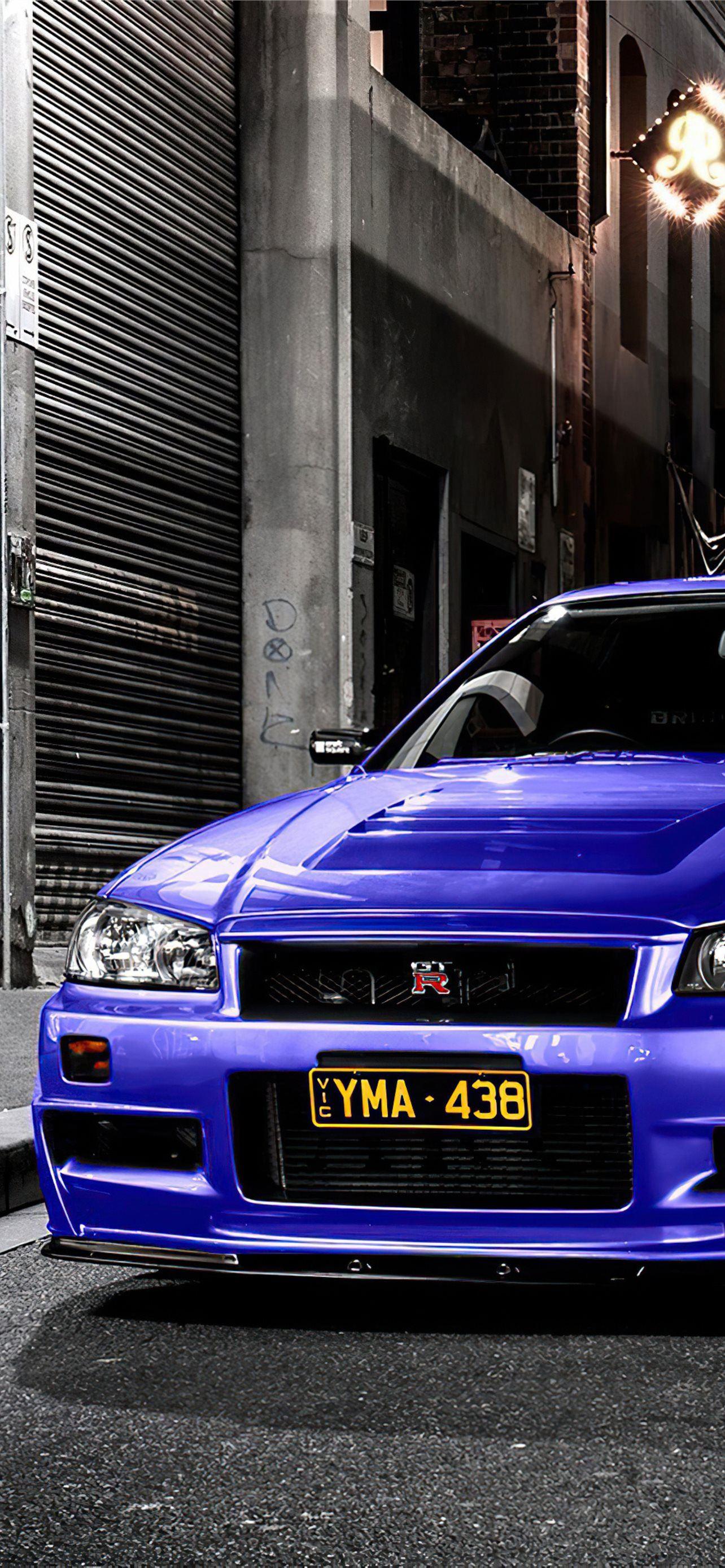1284x2778 Best Nissan skyline gt r r34 iPhone HD Wallpaper