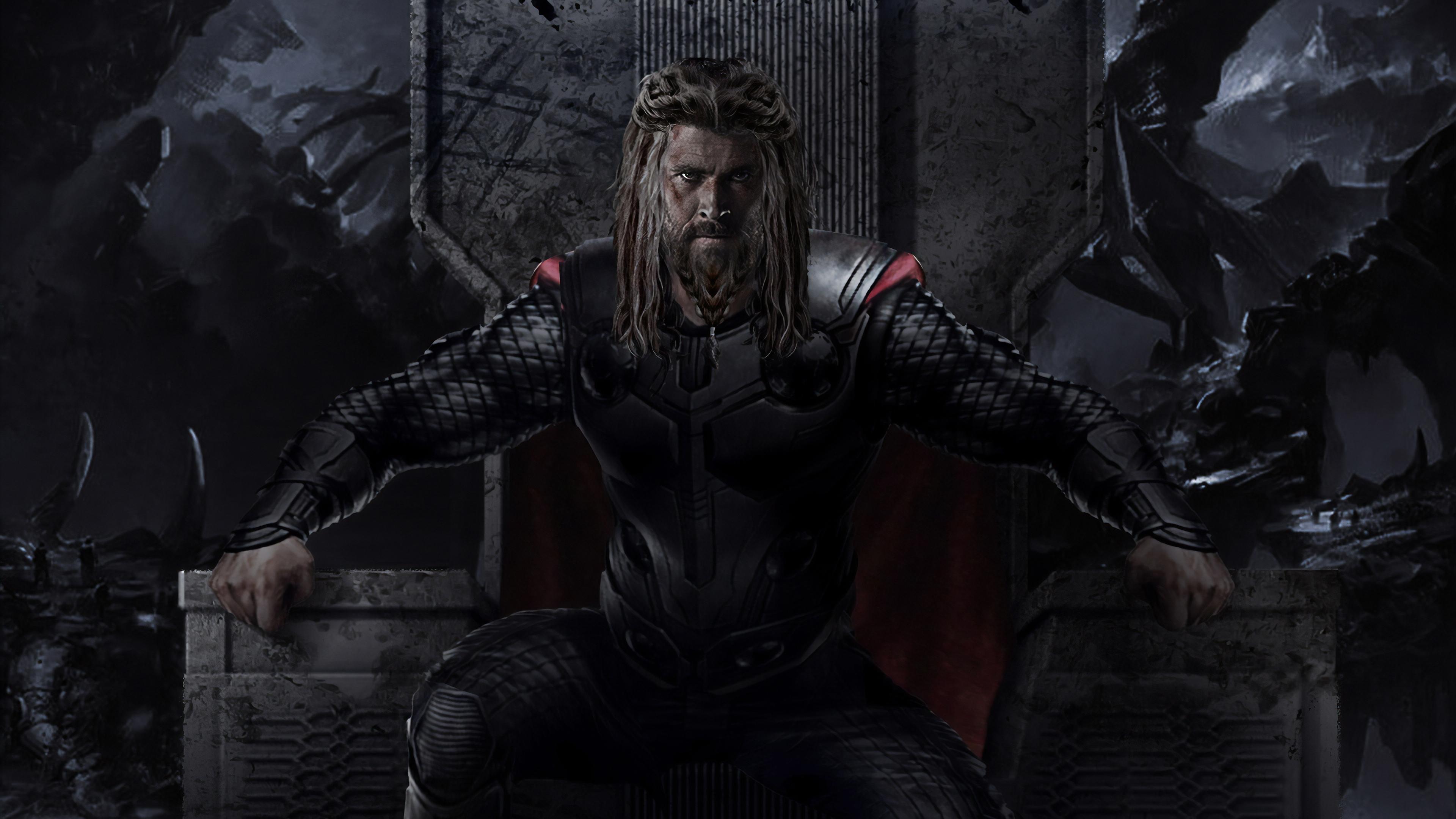 3840x2160 Thor 4k Avengers Endgame Stark Wallpaper 4k