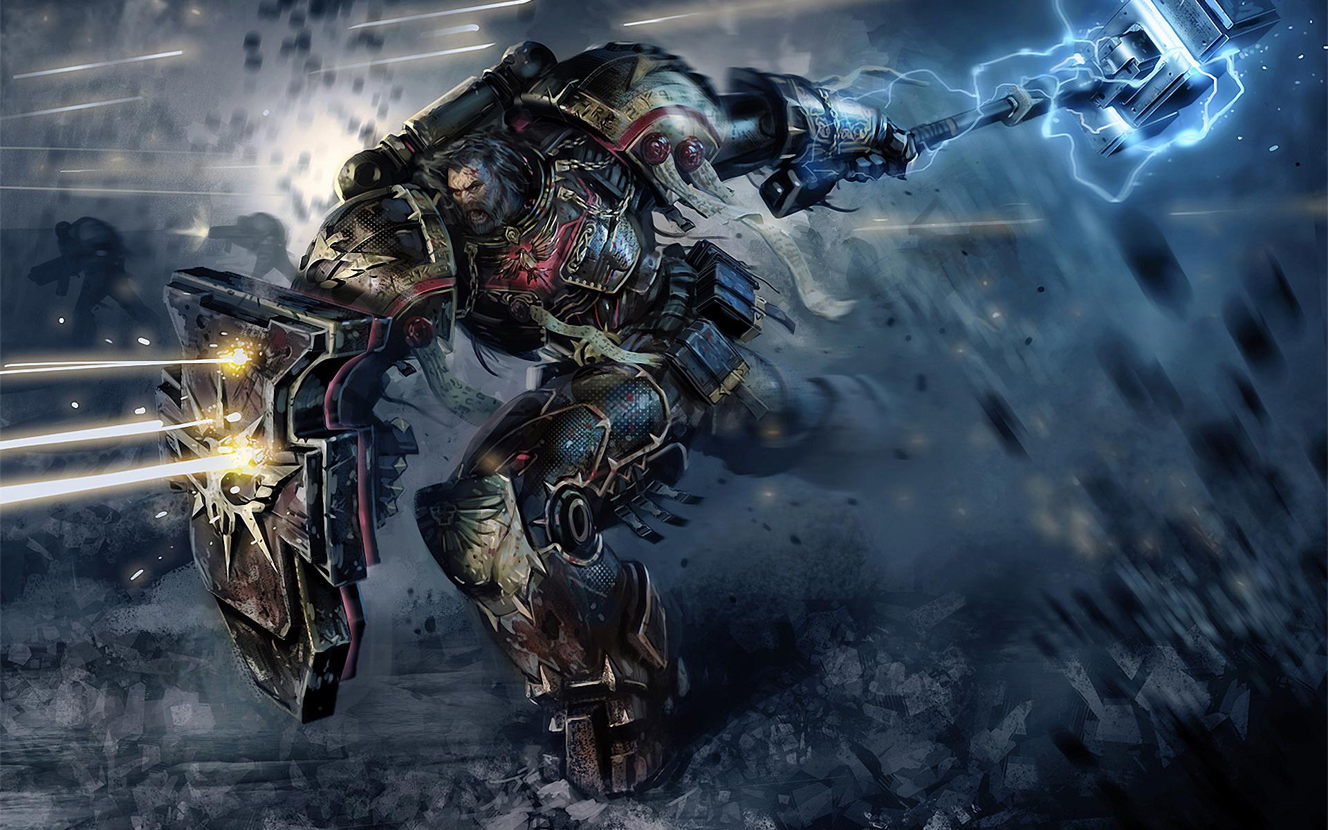 1920x1200 space Marines, Warhammer Video Games Wallpaper HD / Desktop and Mobile Background