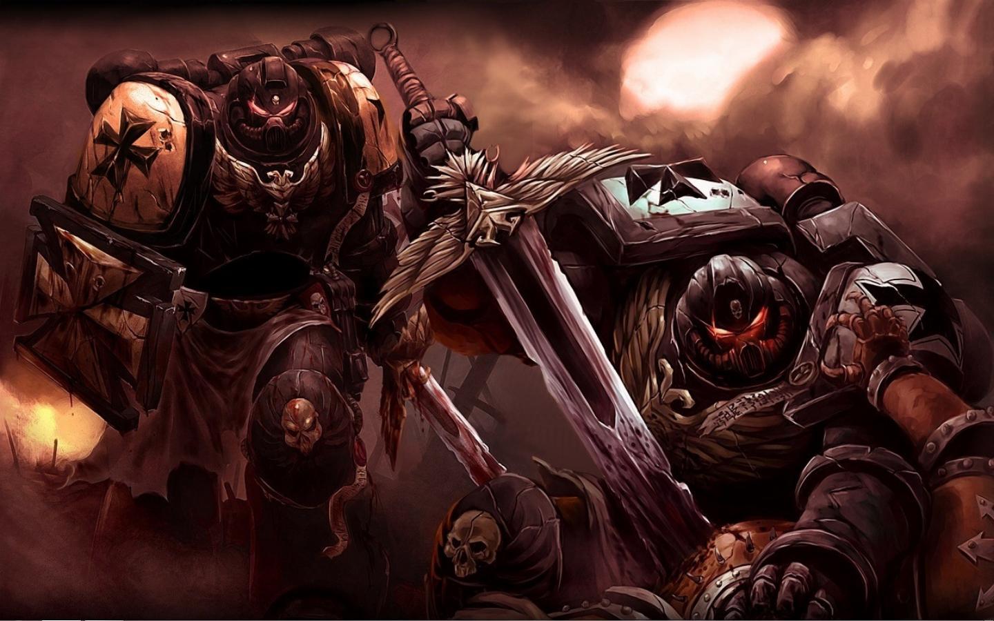 1440x900 Warhammer 40k Wallpaper Warhammer, 40k, Space, Marines 40k Black Templars