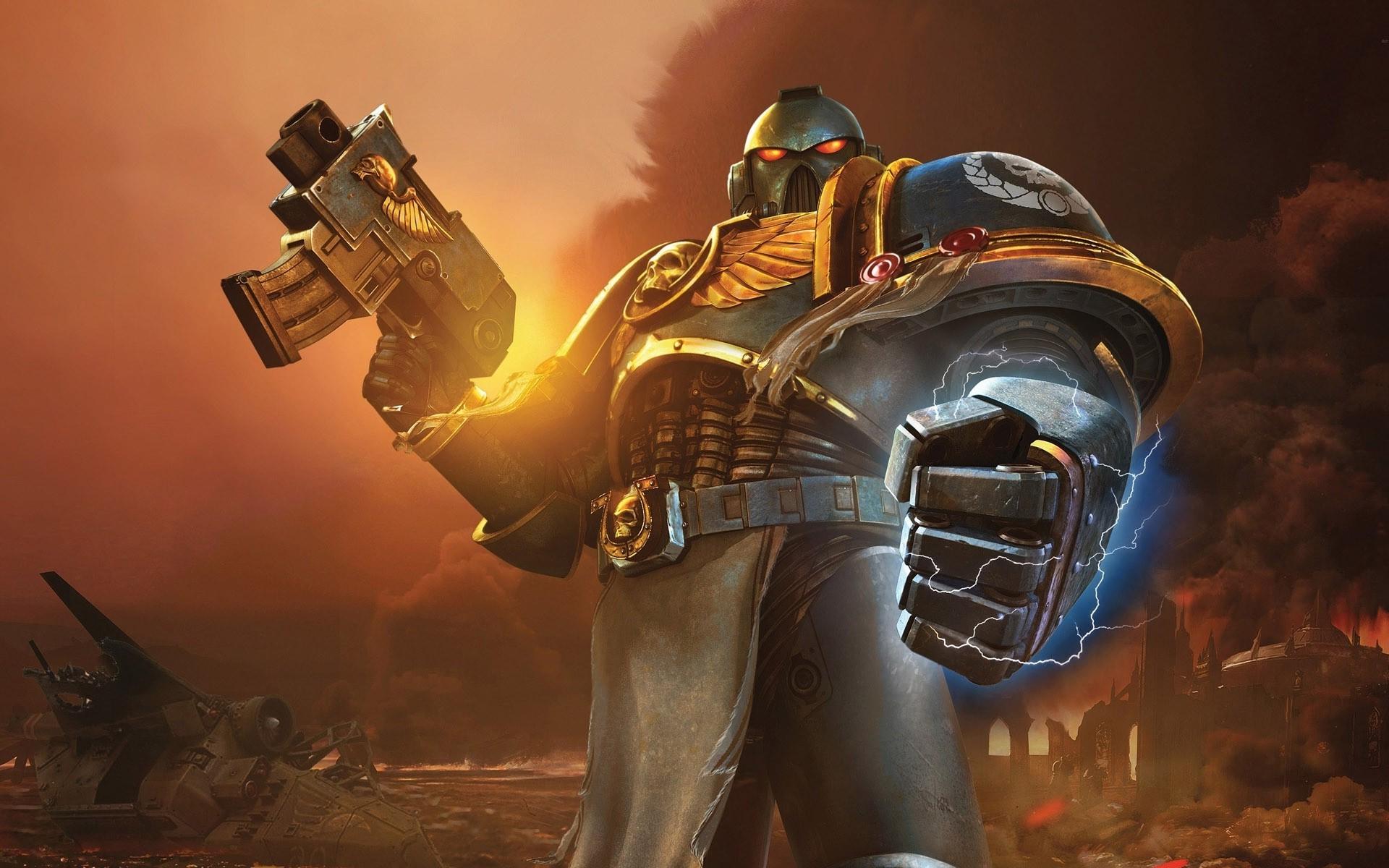 1920x1200 Warhammer Ultramarines, Space Marines Wallpaper HD / Desktop and Mobile Background