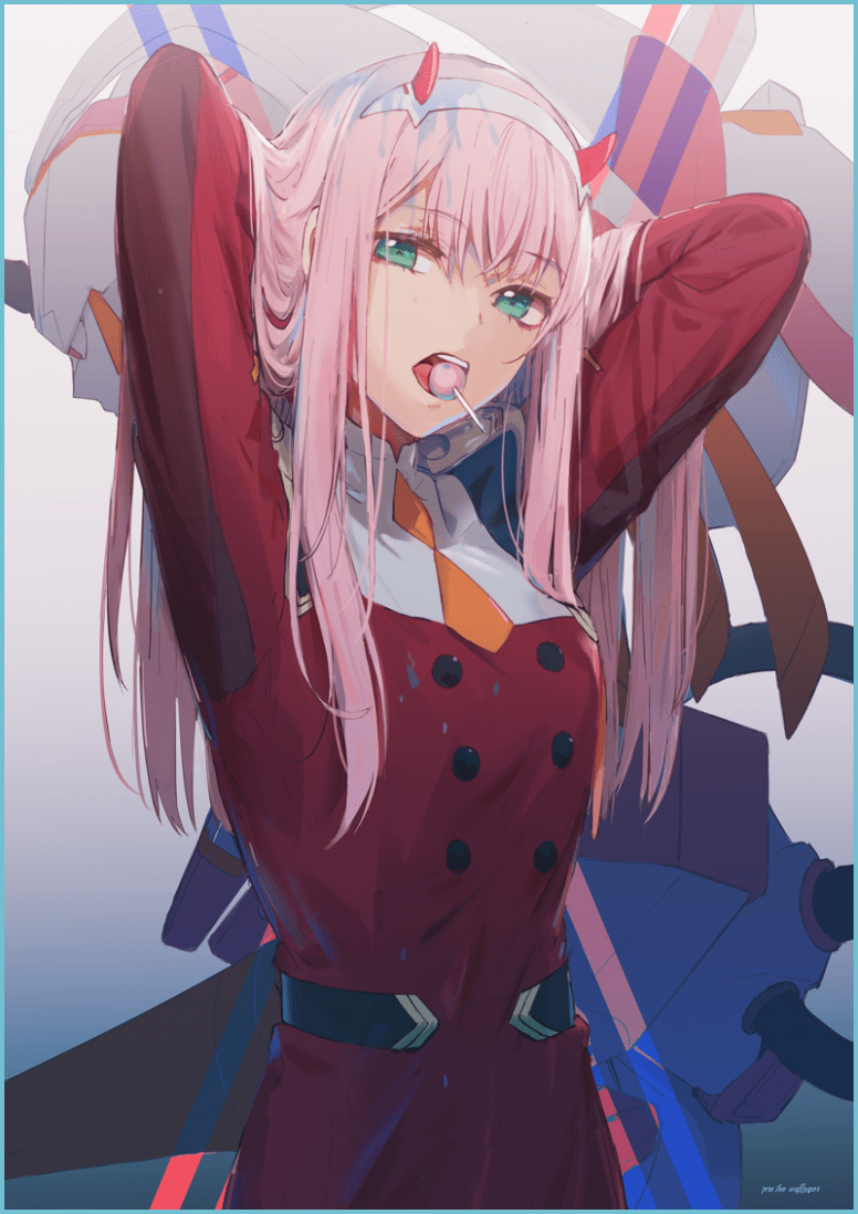 776x1098 Darling In The FranXX Anime Image Board Two Wallpaper