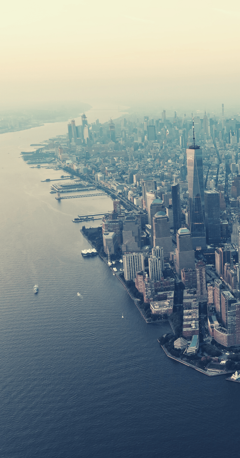 840x1600 NYC Summer Wallpaper