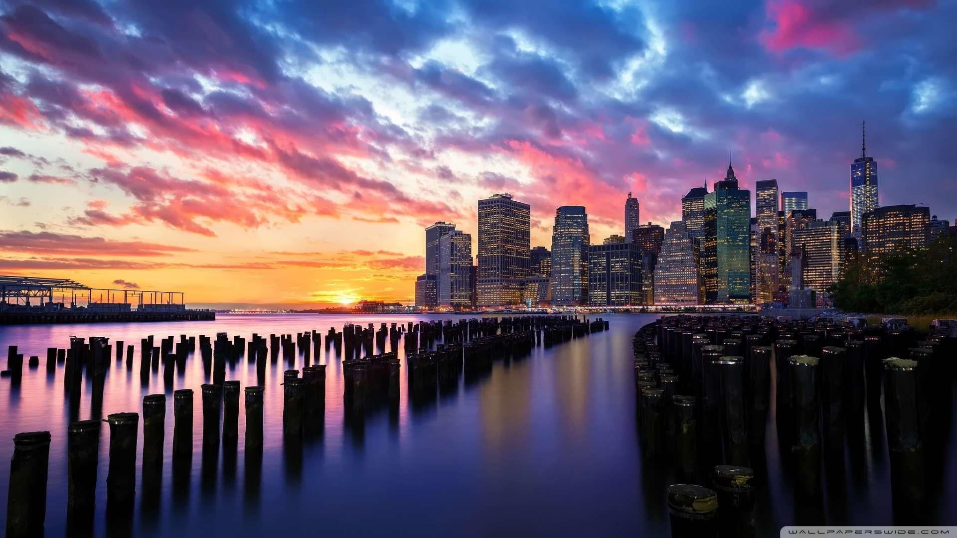 1920x1080 New York 7 Wallpaper 1080p HD Data Src Bridge Park HD Wallpaper
