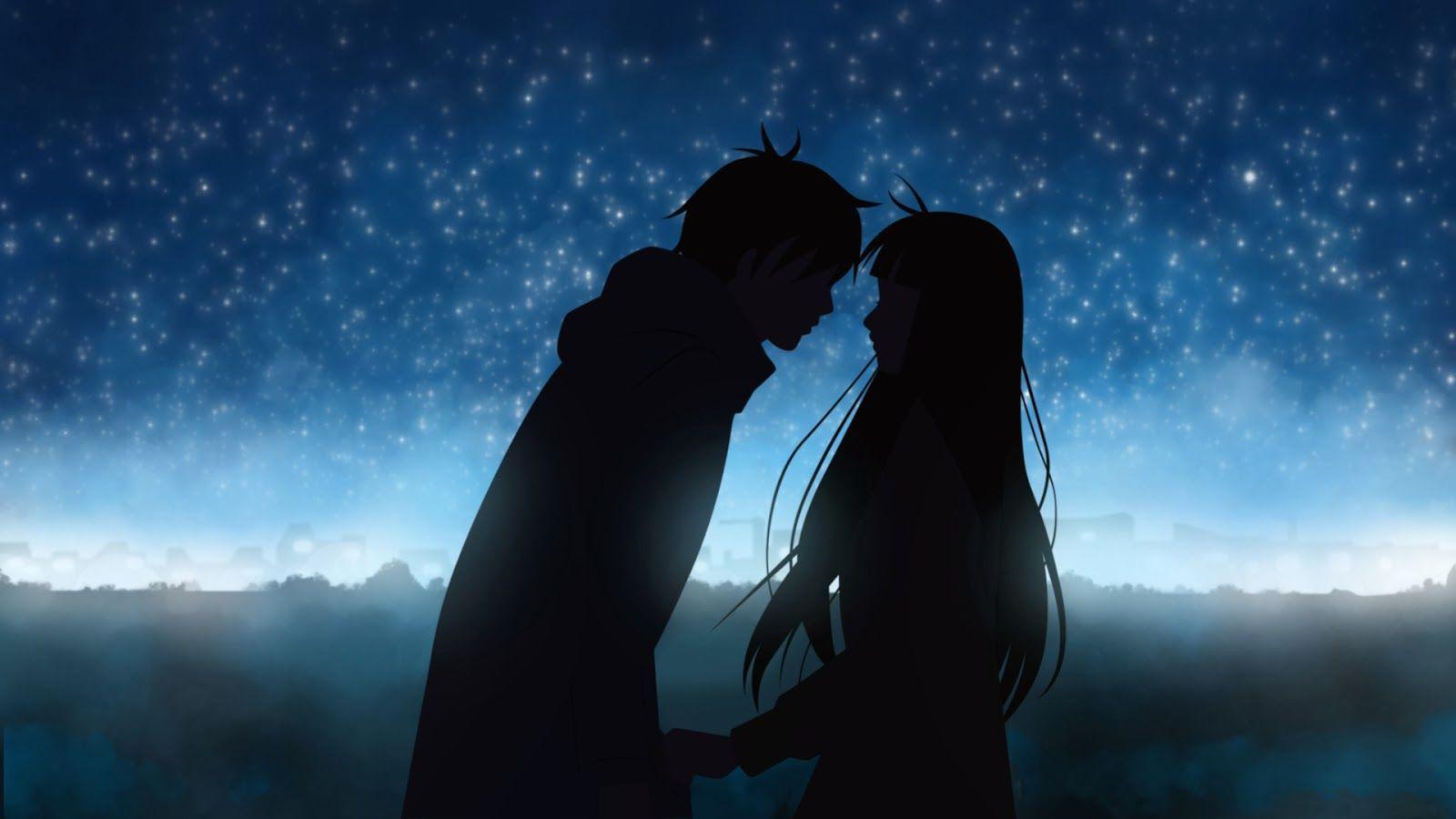 1600x900 3D Anime Love 4k Wallpaper