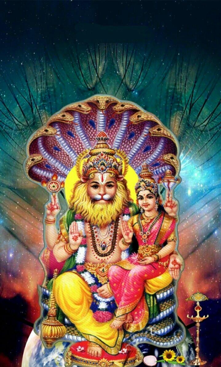 719x1193 Laxmi Narasimha Swamy Image HD