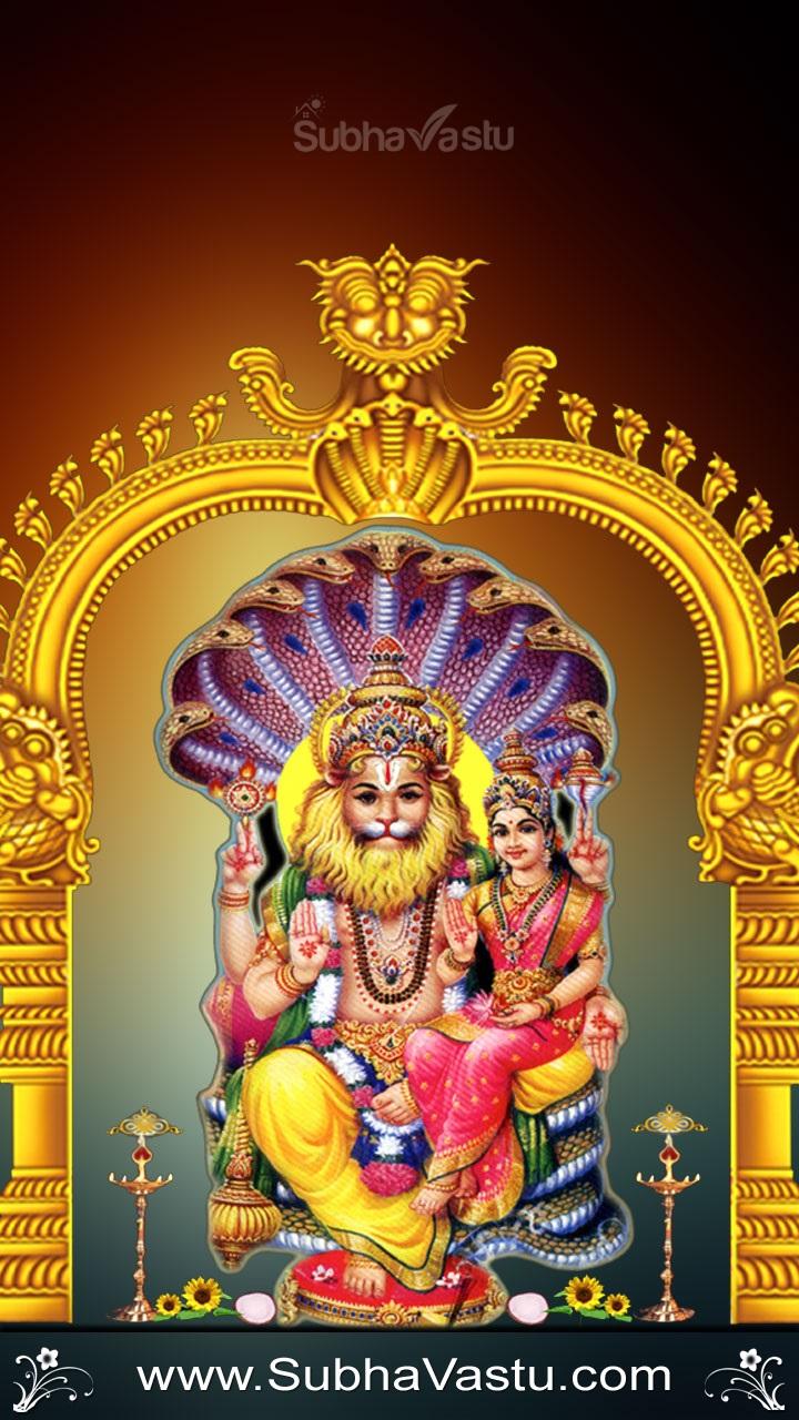 720x1280 narasimha swamy wallpaper, statue, temple, hindu temple, place of worship, mythology