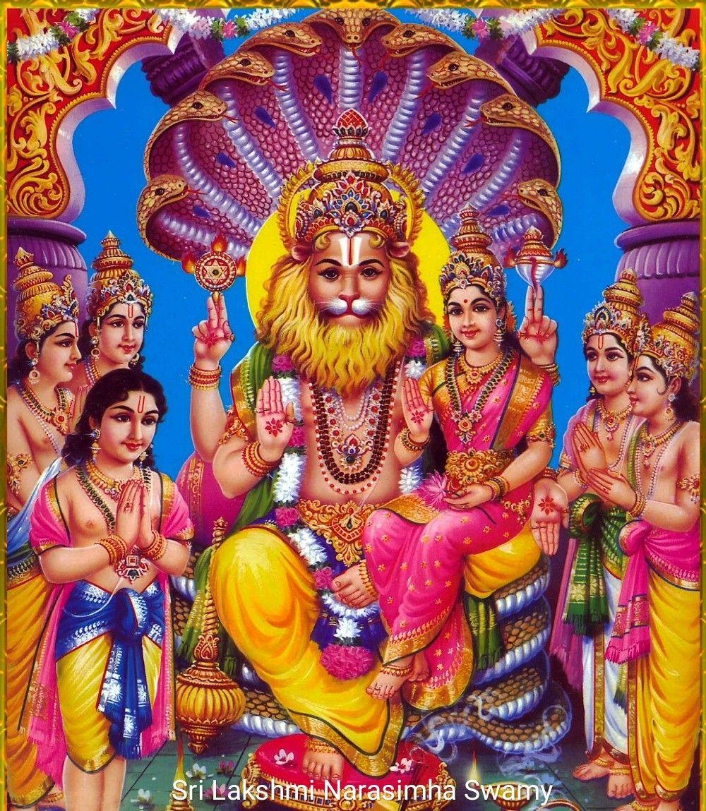 lord lakshmi narasimha images
