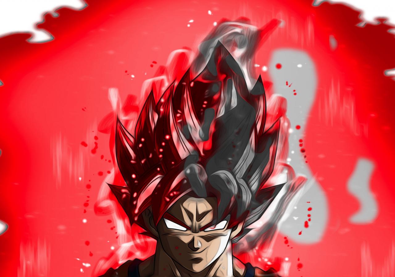 1280x900 Desktop Wallpaper Angry Super Saiyan, Dragon Ball, Goku, HD Image, Picture, Background, 3565ed