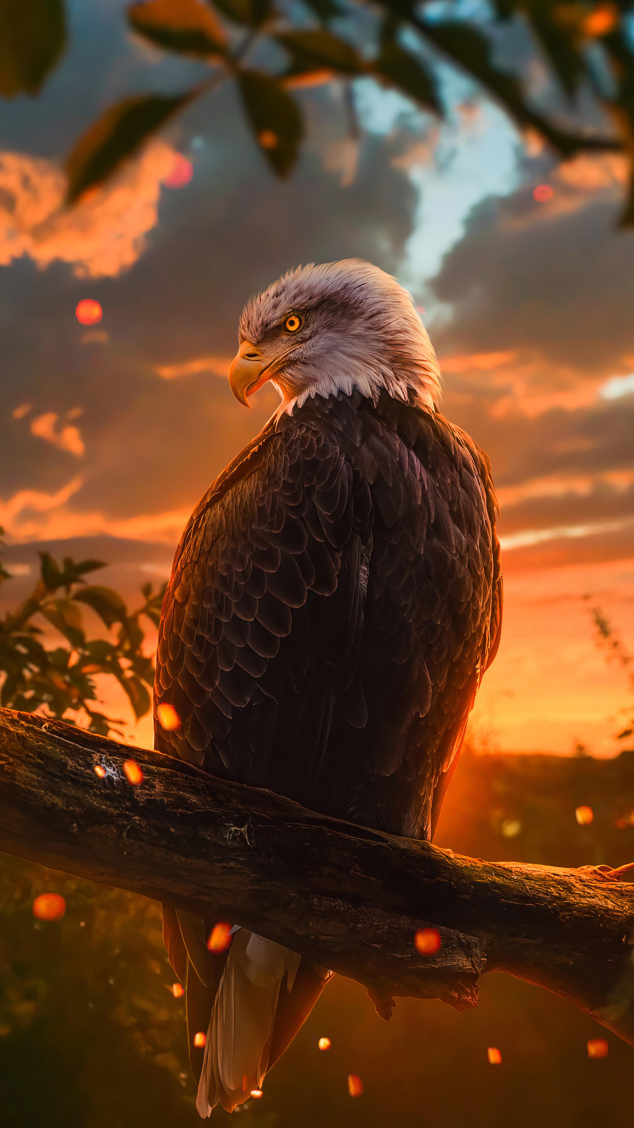 2160x3840 Eagle, Digital Art, 4K phone HD Wallpaper, Image, Background, Photo and Picture. Mocah HD Wallpaper