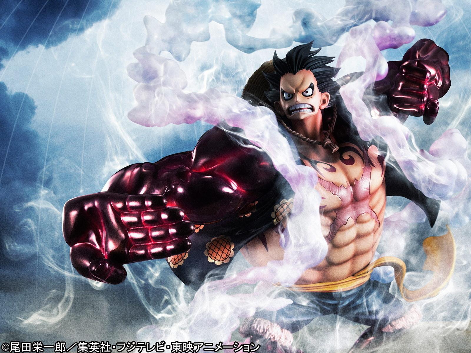 1600x1200 Portrait of Pirates One Piece Luffy Gear Fourth: Megahouse Otaku Mode (TOM)
