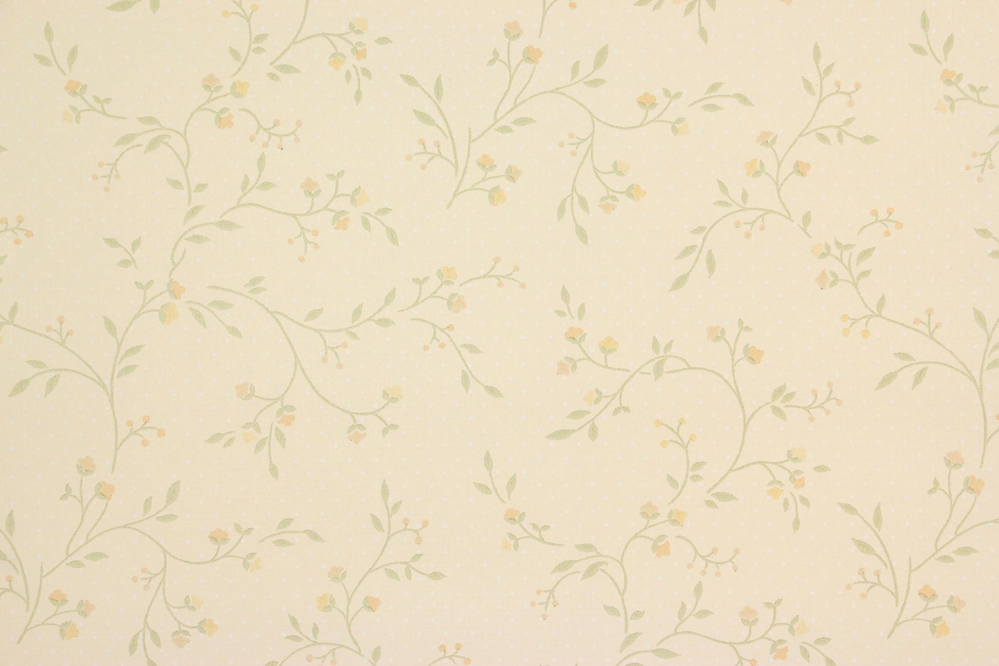 Vintage Yellow Floral Wallpapers Top Free Vintage Yellow Floral