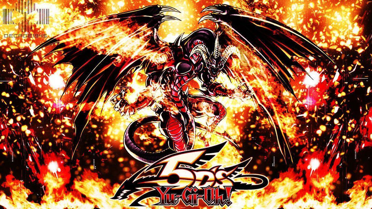 1191x670 Yugioh 5ds Dragon Wallpaper