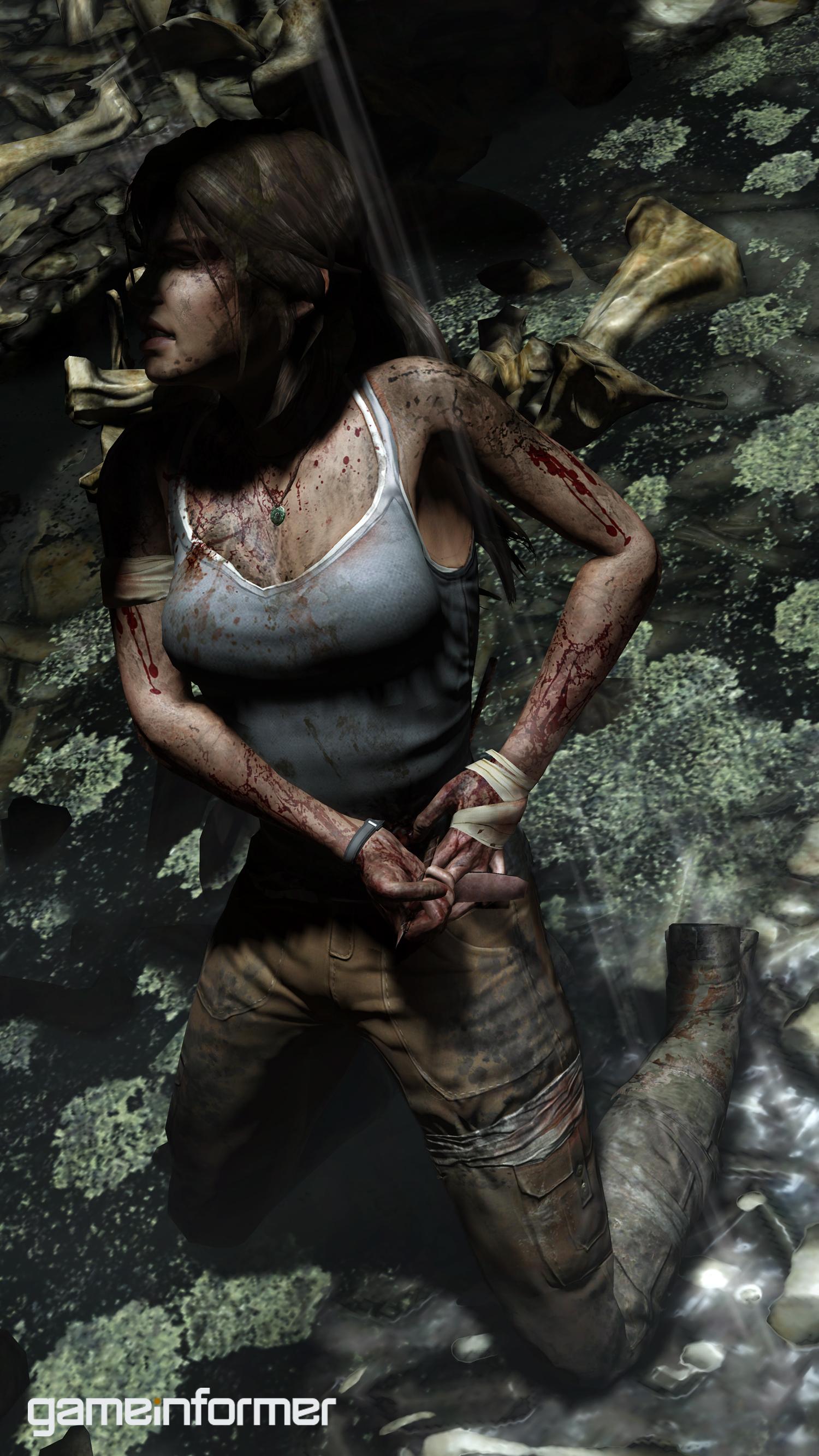 1500x2667 Lara Croft Tomb Raider 2011 Wallpaper Detail