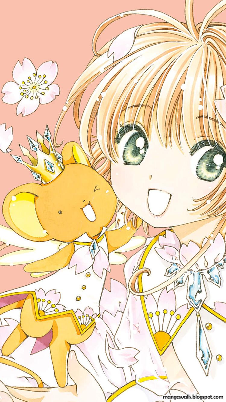 750x1334 Manga Wallpaper: Cardcaptor Sakura Card TOP 10 HD Mobile Manga Wallpaper