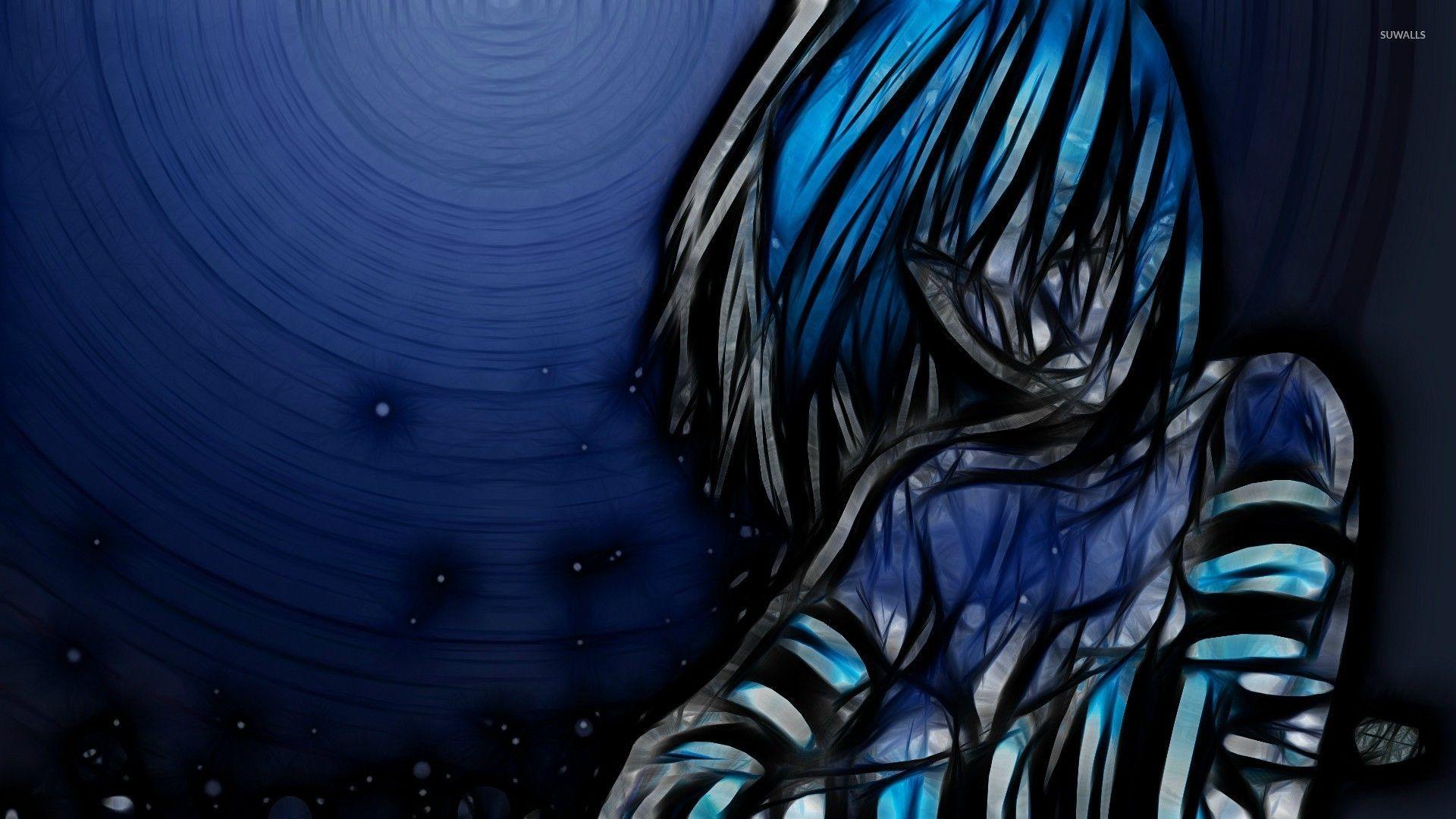 1920x1080 Neon sad girl wallpaper Art wallpaper