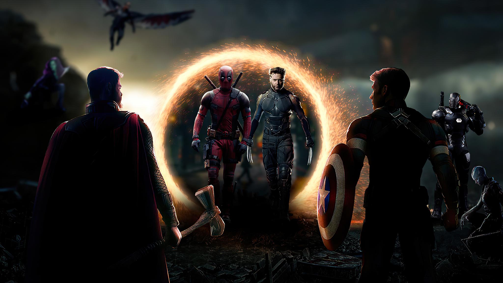 2048x1152 Marvel Welcome Deadpool And Wolverine 2048x1152 Resolution HD 4k Wallpaper, Image, Background, Photo and Picture