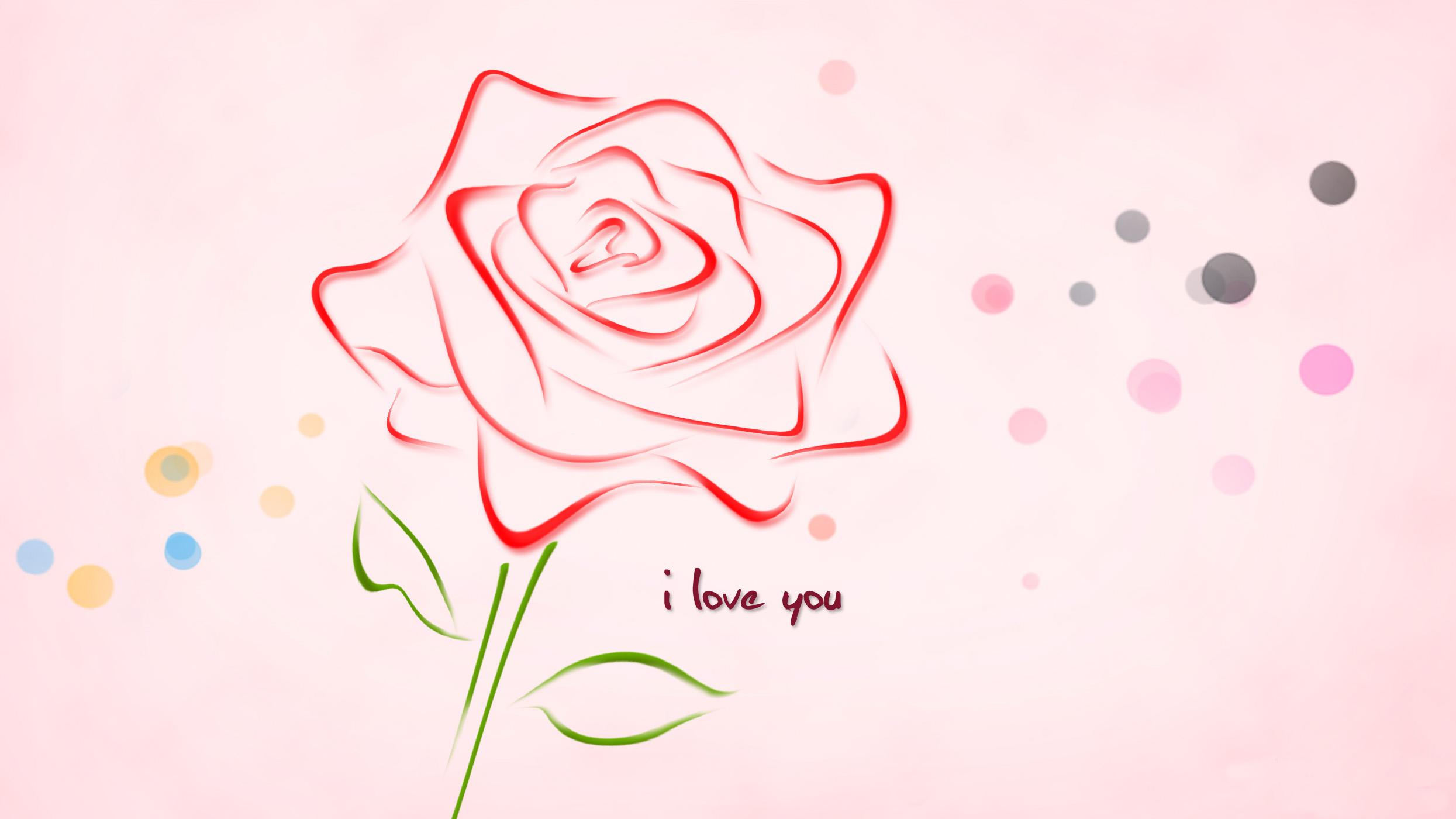 2490x1400 Live Love Wallpaper HD Free Download