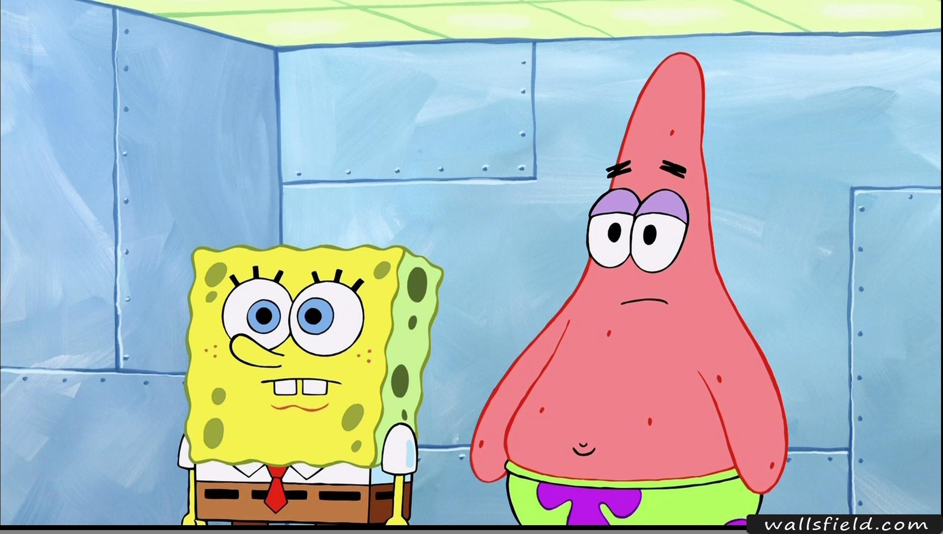 1920x1088 Spongebob And Patrick 2018