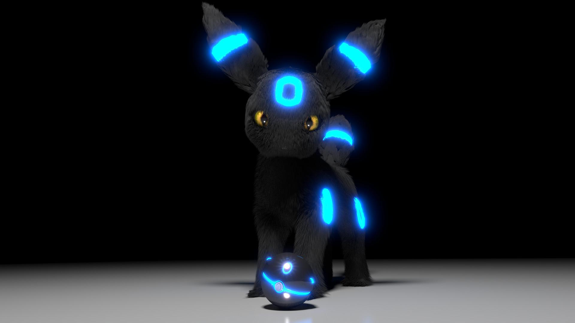 1920x1080 shiny umbreon wallpaper HD
