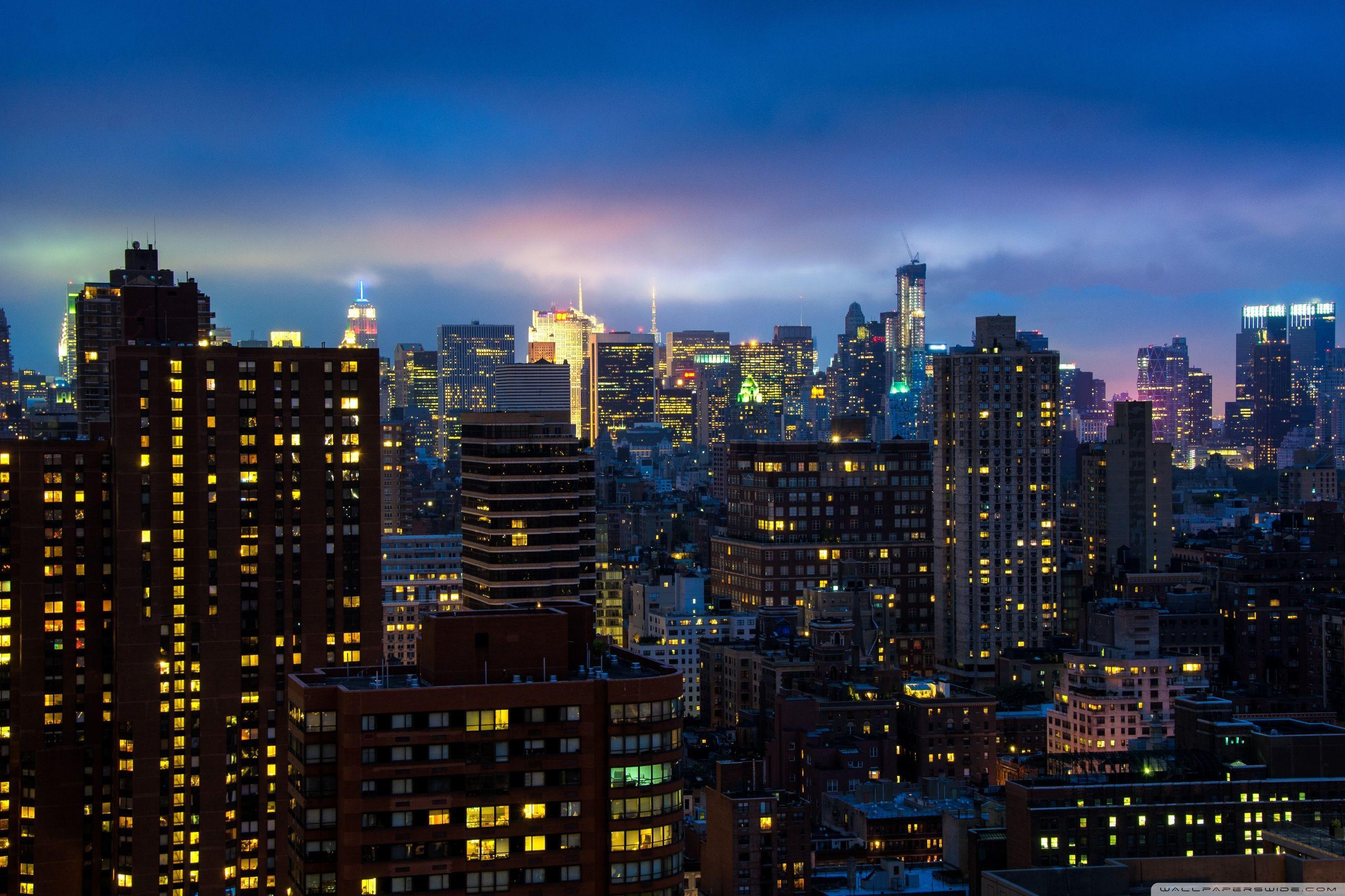 2736x1824 Big City Wallpaper
