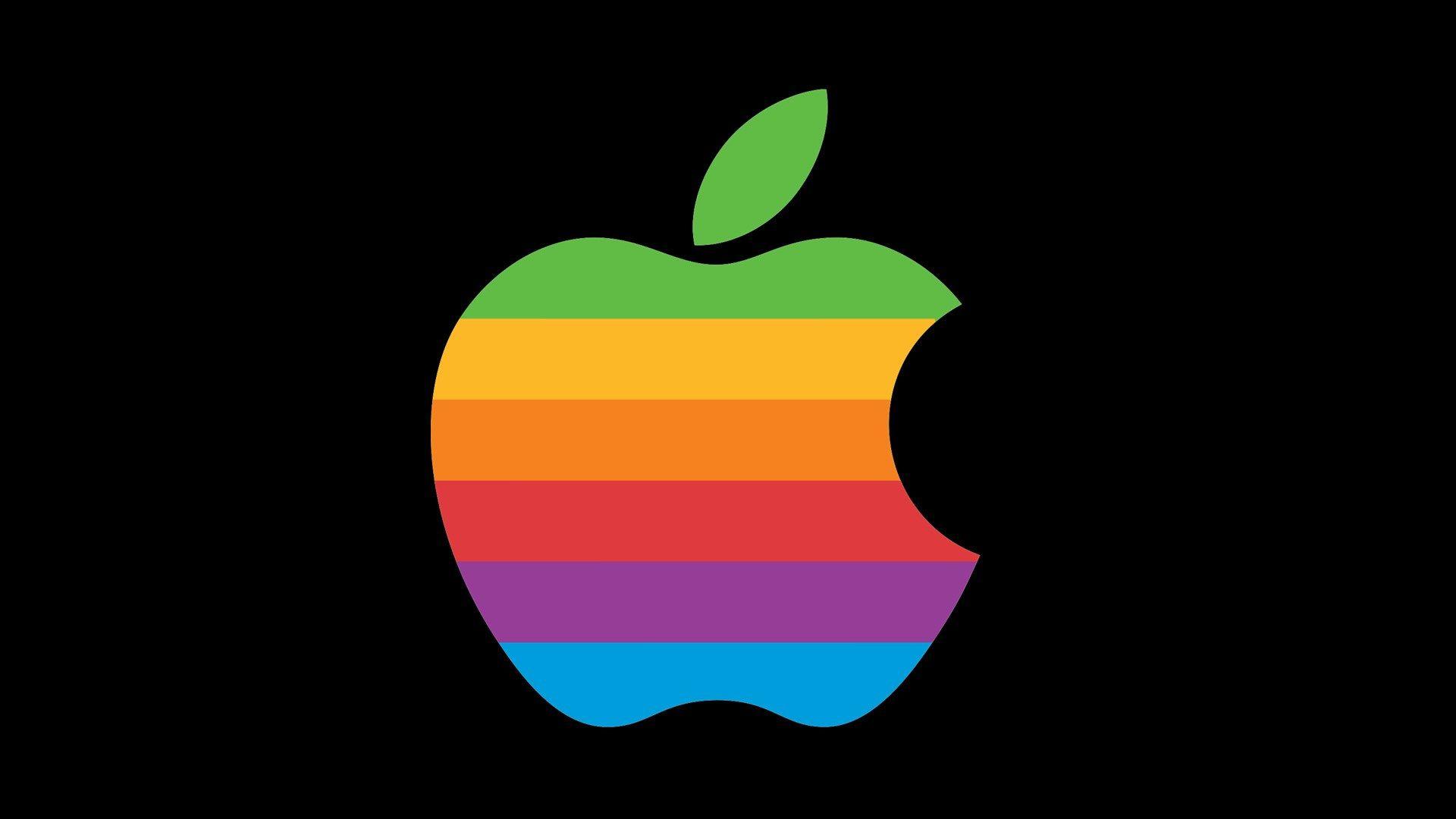 Retro Apple Logo Wallpapers Top Free Retro Apple Logo Backgrounds Wallpaperaccess