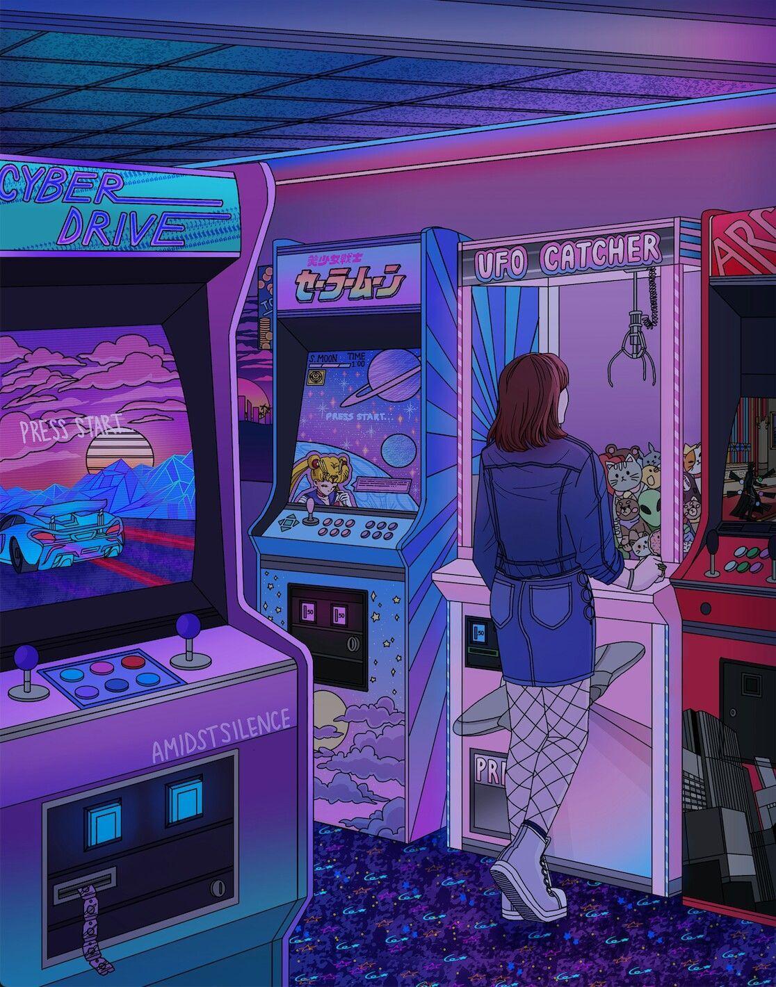1116x1420 Aesthetic HD Arcade Wallpaper / iPhone HD Wallpaper Background Download (png / jpg) (2021)