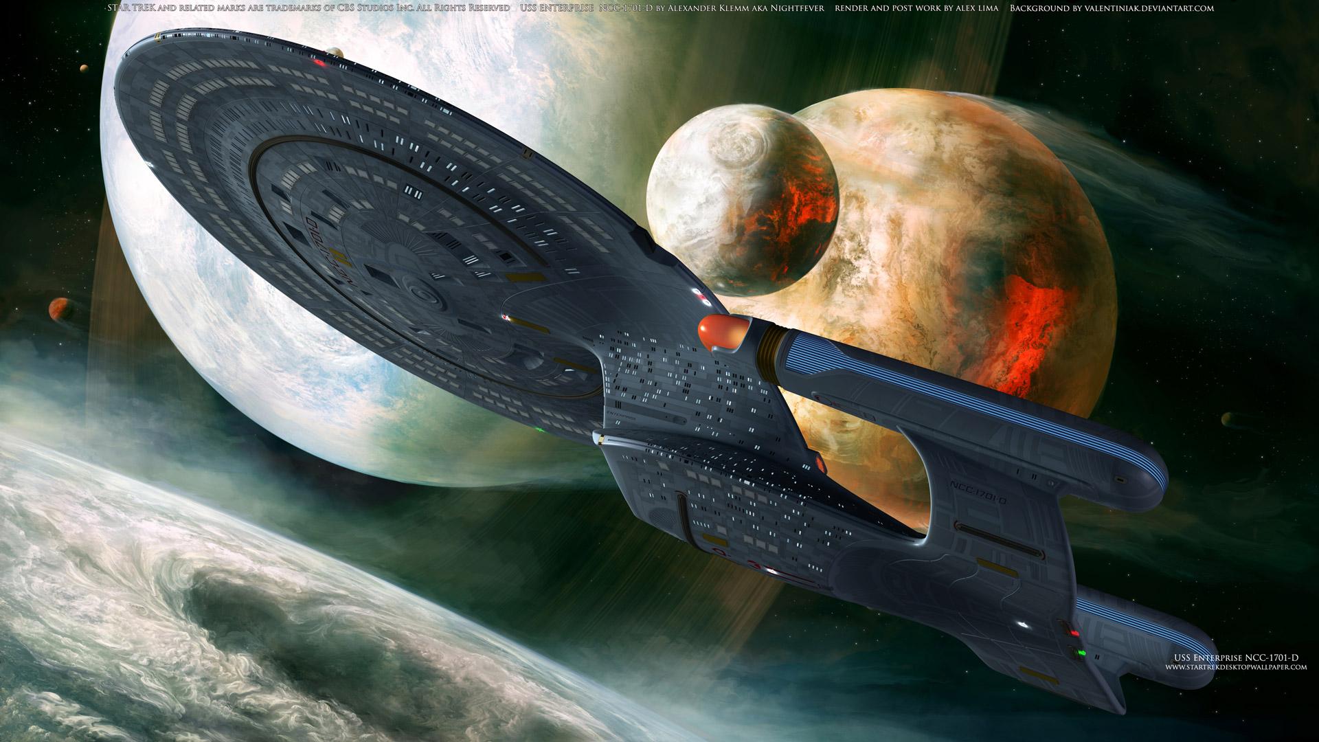 1920x1080 Star Trek USS Enterprise Exploring Strange New Worlds, free Star Trek computer desktop wallpaper