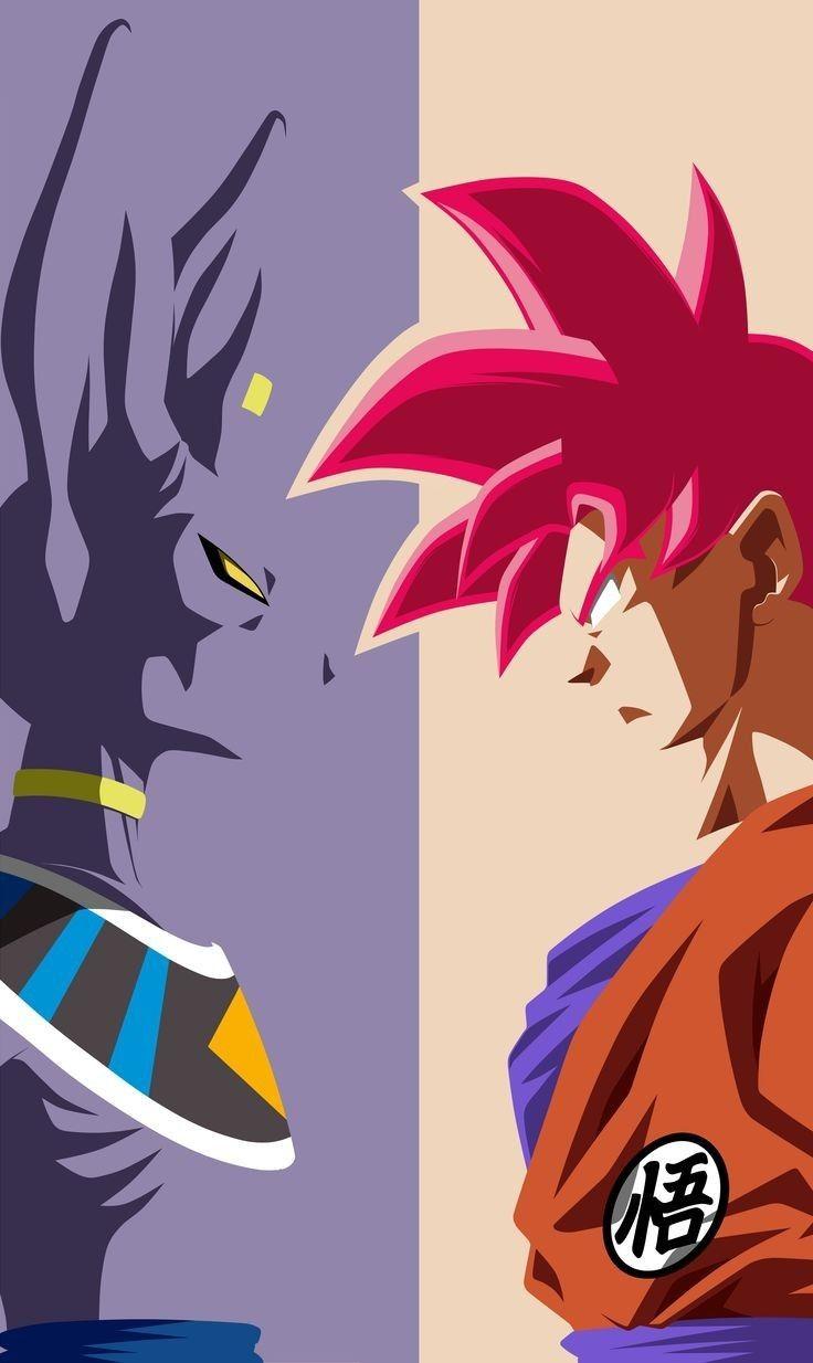 736x1234 Beerus and Goku #beerus #goku #dragonball #dragonballz #dragonballsuper #anime. Dragon ball wallpaper, Anime dragon ball super, Dragon ball artwork