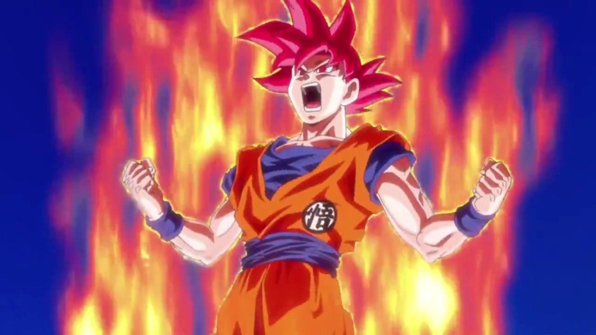 1920x1080 Goku SSG Wallpaper