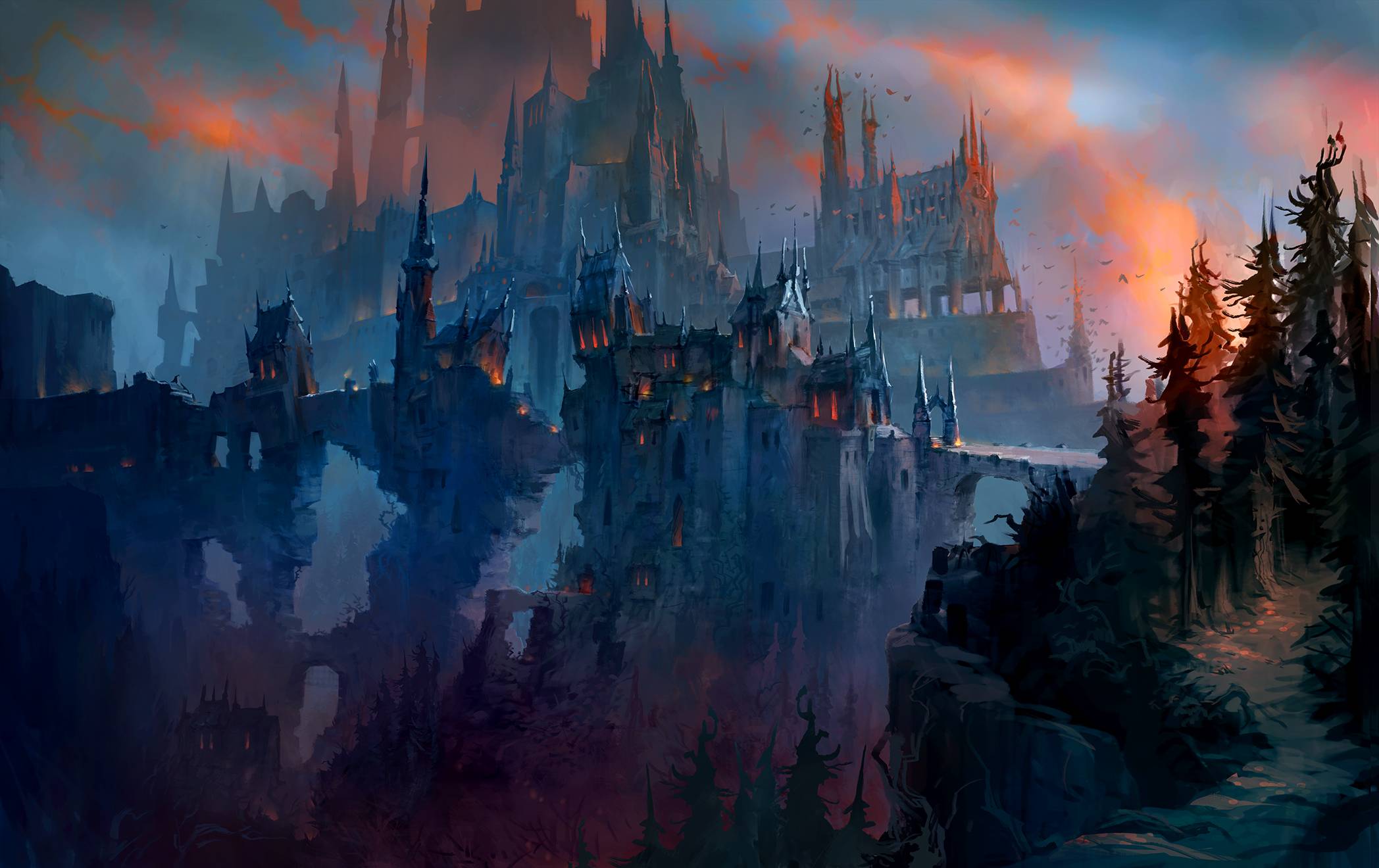 2096x1320 Revendreth WoW Shadowlands Wallpaper, HD Games 4K Wallpaper, Image, Photo and Background