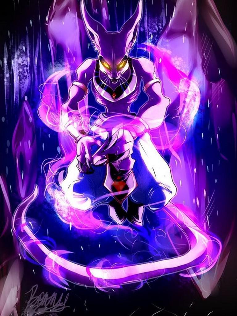 768x1024 Beerus Wallpaper