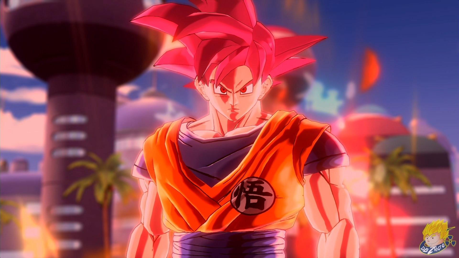 1920x1080 Super Saiyan God Goku