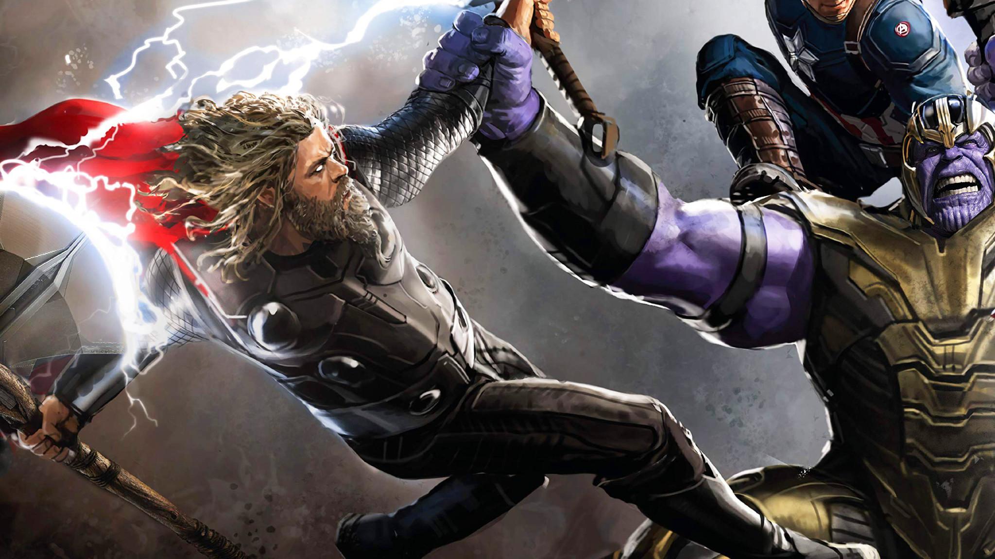 2048x1152 Avengers Endgame Art Of The Movie