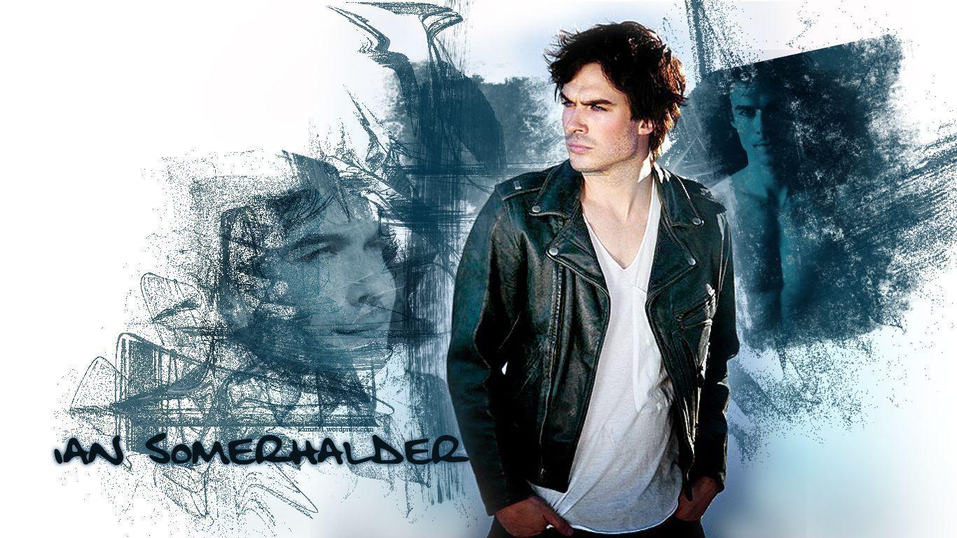 1366x768 Ian Somerhalder Background