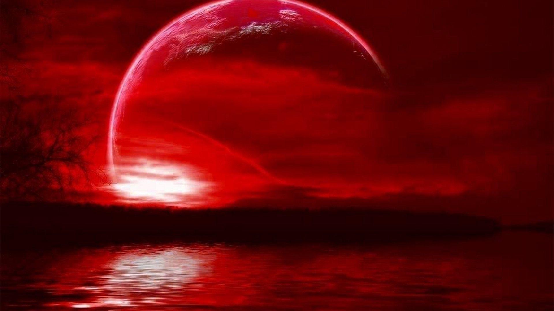 Алый замечать. Кровавая Луна и красная Луна. Кровавая Луна / Bloodmoon (1997). Красное небо. Красный закат.