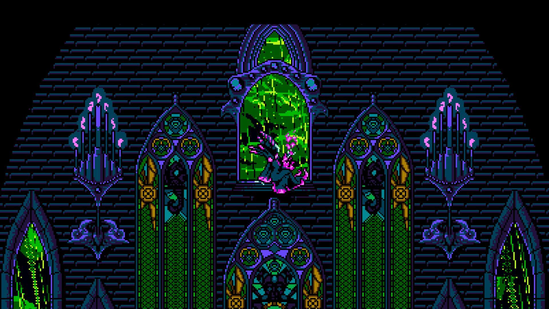 1920x1080 Pixel Art Retro Wallpaper