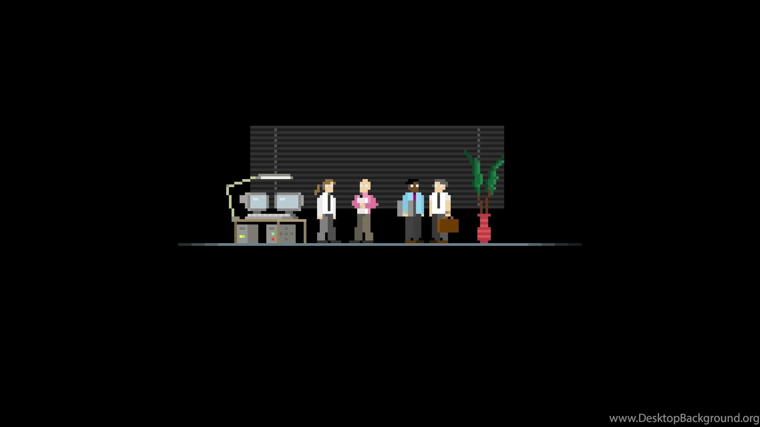 2560x1440 Office Pixel Art Wallpaper Nexus Wallpaper Desktop Background