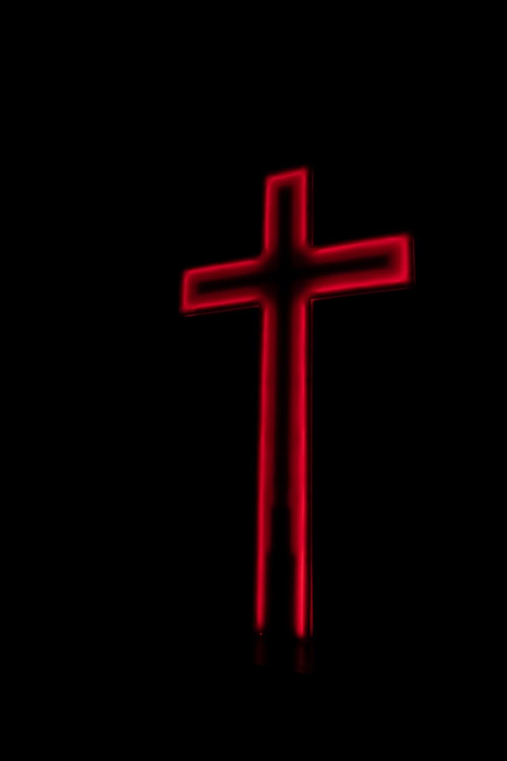 1000x1500 Neon Cross Picture. Download Free Image