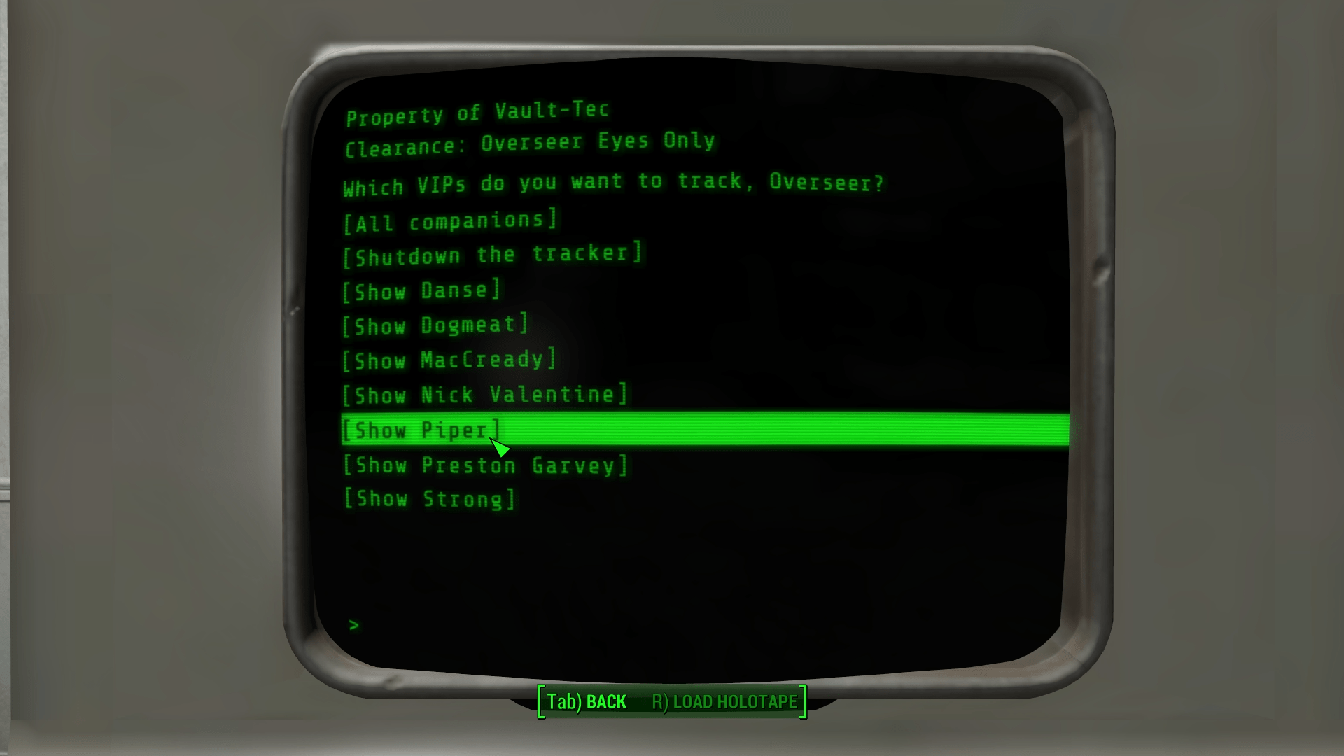 Терминал из Fallout. Чит терминал